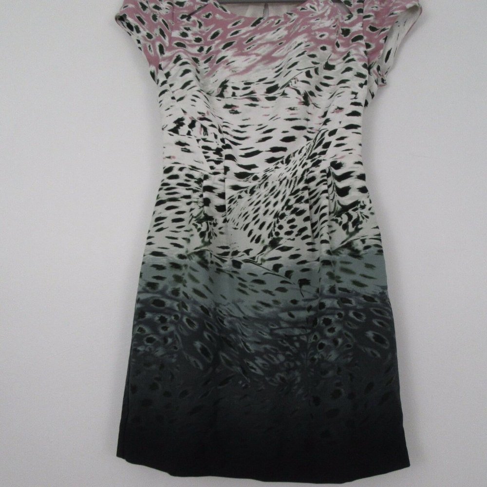 Silence + Noise Multi Color Ombre Cheetah Print D… - image 2